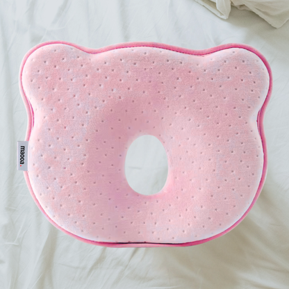 maooa™ Premium Memory Foam Baby Pillow – Pink